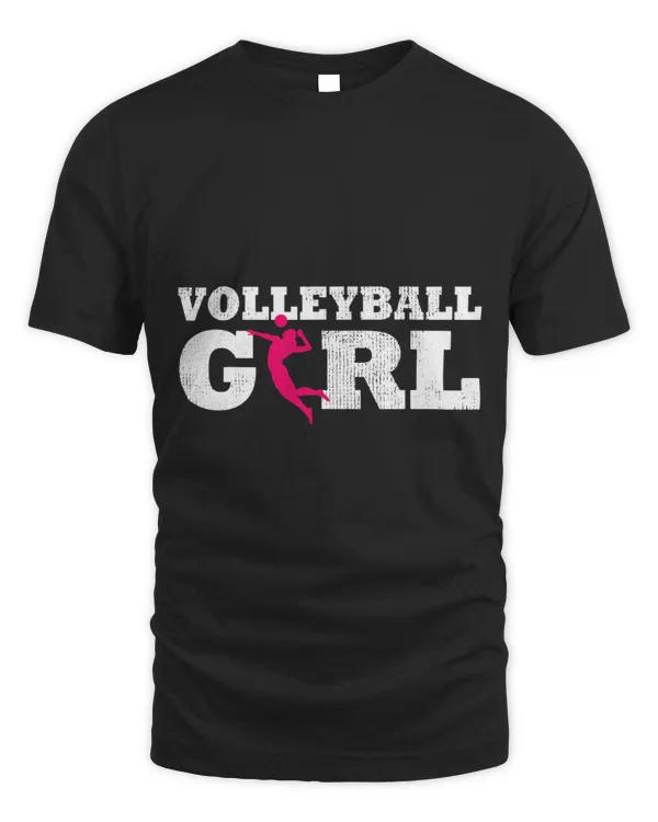 Volleyball Girl Player Silhouette Sport Gift