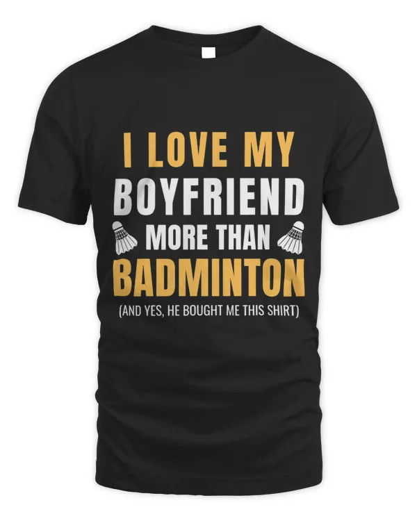 Women Badminton Girlfriend Player Sport Funny Badminton