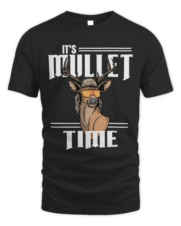 Whitetail Deer Its Mullet Time Hunting Buck