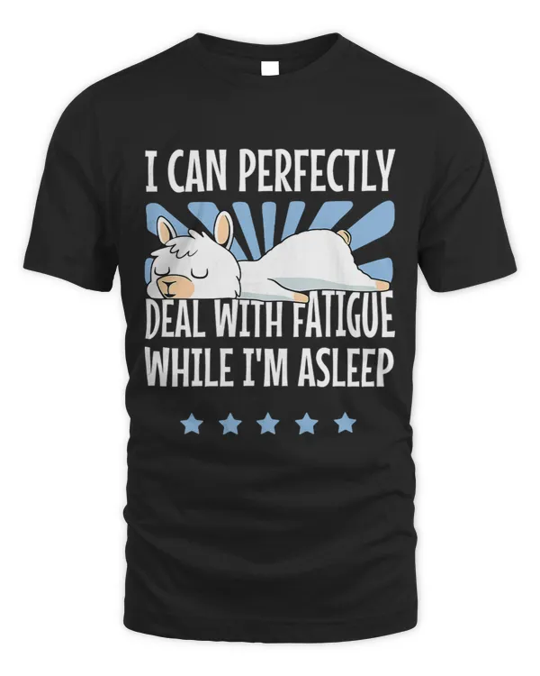 Womens Llama Graphic Funny Sarcastic Humor Quote While Im Asleep