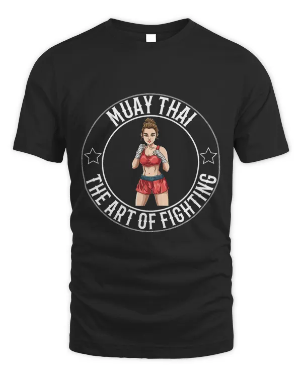 Womens Muay Thai Girl Fighting Thai Boxing MMA