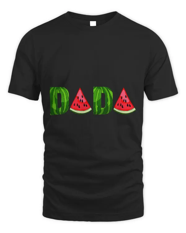 Dada Watermelon Funny Summer Fruit Fathers Day For Dad