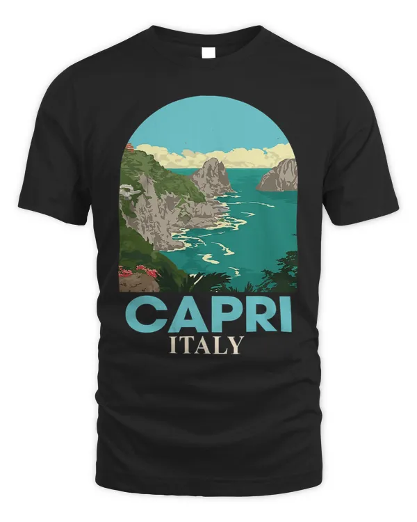 Capri Italy Meet Me In Capri Island Travel Poster Traveling