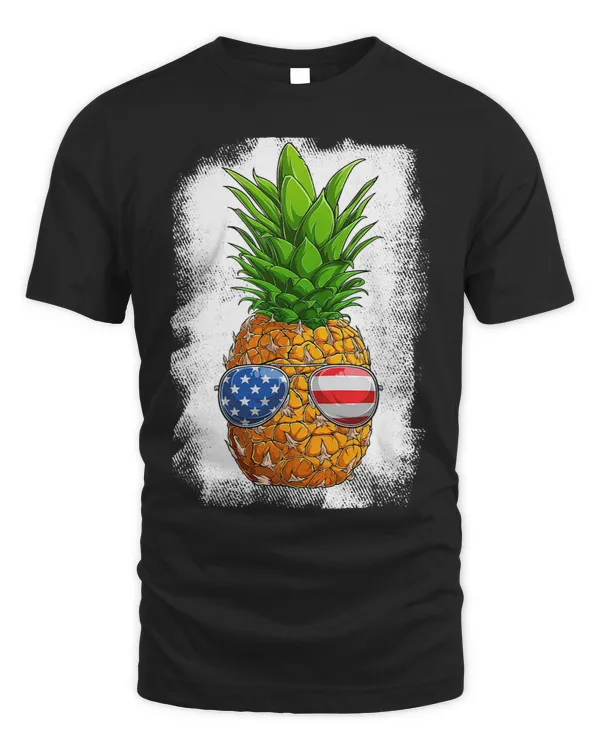 Pineapple Sunglasses American Flag 4th of July Patriotic 1