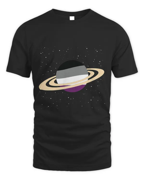 Planet Saturn Asexual LGBTQ Astronomy Science Teacher