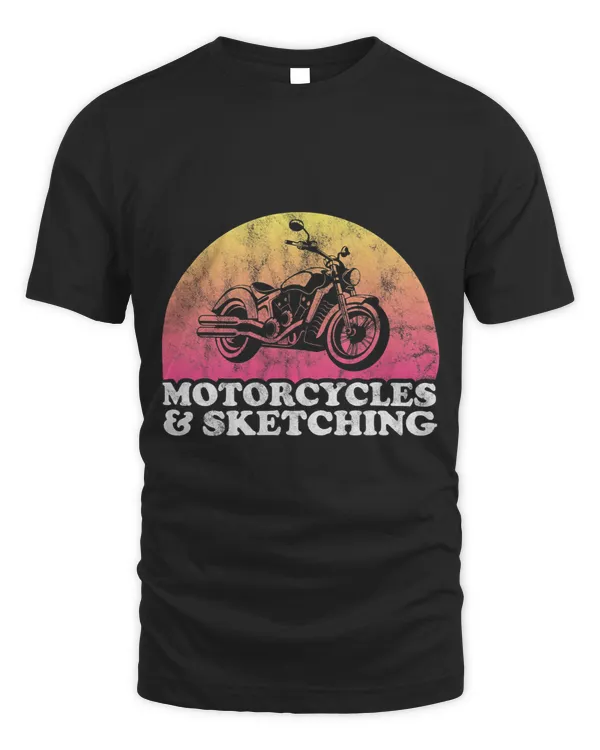 Motorcycle and Drawing Motorcycles and Sketching