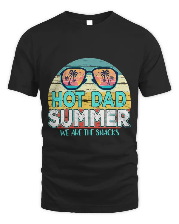 Retro Hot Dad Summer We Are The Snacks Sunglasses Vintage