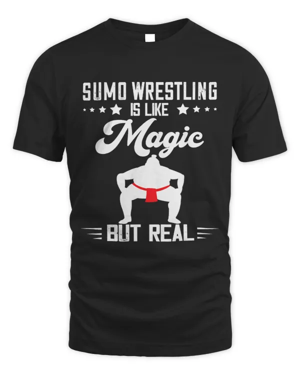 Sumo Magic But Real Sumo Wrestler Japanese Wrestling