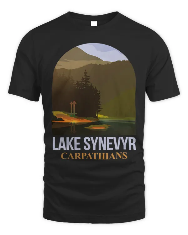 Lake Synevyr Carpathians Traveling Ukraine Travel Poster