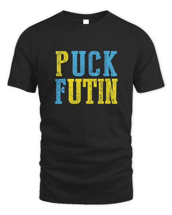 Puck Futin Meme I Stand With Ukraine T-Shirt