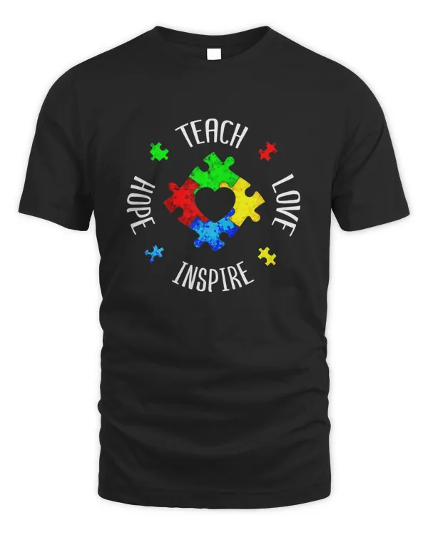 Autism Awareness Teacher T-Shirt