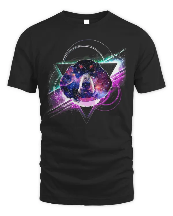 Aesthetic Galaxy Bluetick Coonhound T-Shirt
