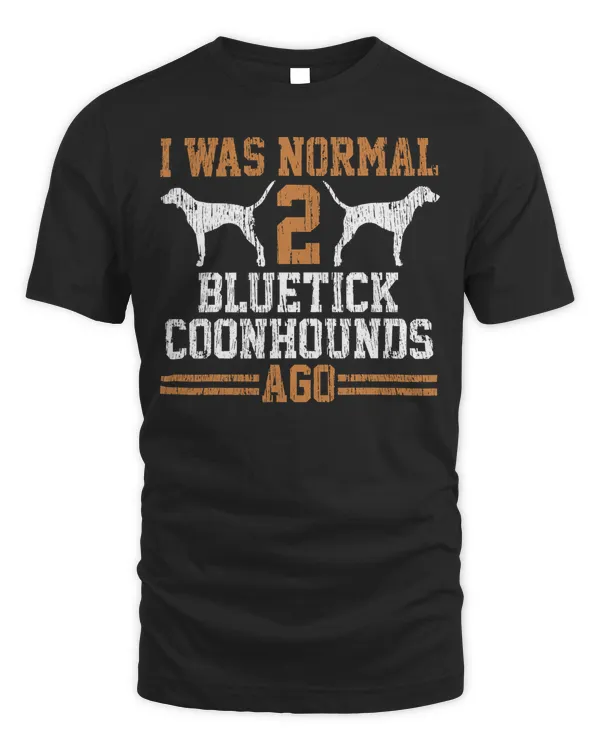 Bluetick Coonhound Dog 2 Two Dog Trainer School Breeder Gift T-Shirt