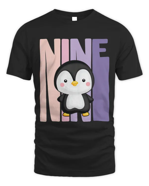 Cute Penguin Animal Love Holiday Unisex Boys Girls Birthday gift Top T shirt 182 