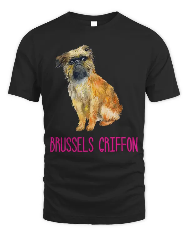 Unique Watercolor Brussels Griffon T-Shirt