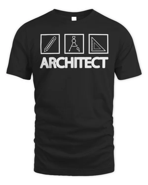 Architect gift engineers architecture builder professions T-Shirt