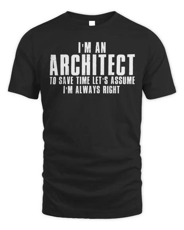 Funny Architect Art For Men Women Future Architecture Lover T-Shirt Copy
