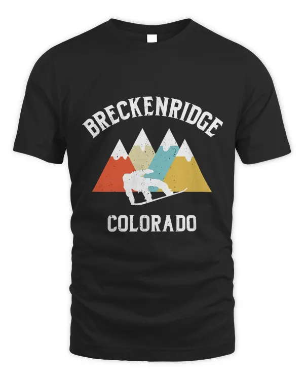 Breckenridge Colorado Snowboard Vacation Souvenir Pullover Hoodie