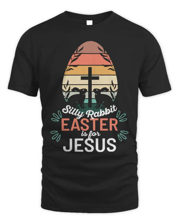 Silly Rabbit Easter Is For Jesus Christian Retro Vintage Sweatshirt Essential T-Shirt