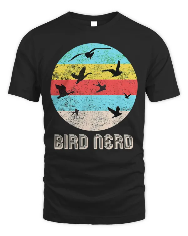 Bird Nerd T-Shirt Bird Watching Watching Ornithologist Birds