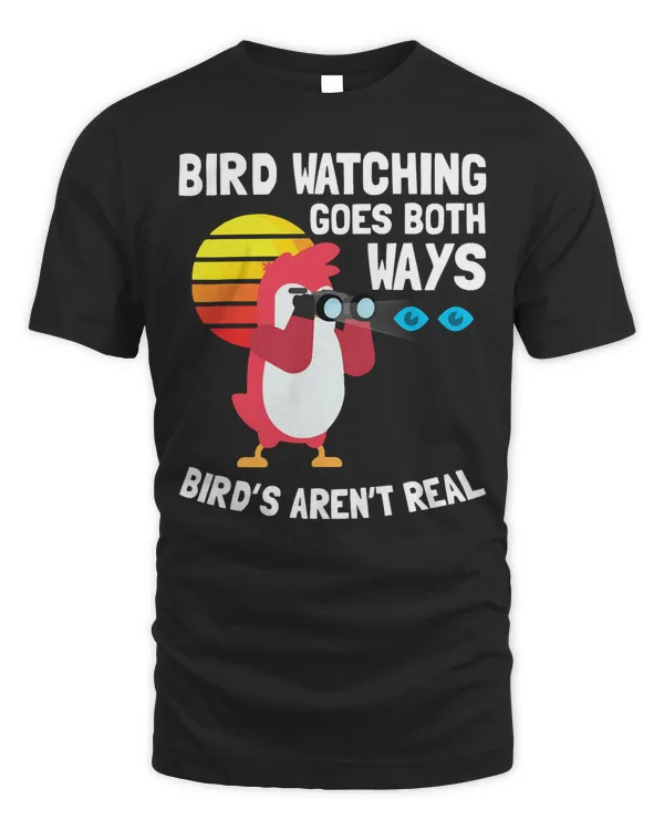 Bird Watching Goes Both Ways Funny Bird Lover Gift Pullover Hoodie