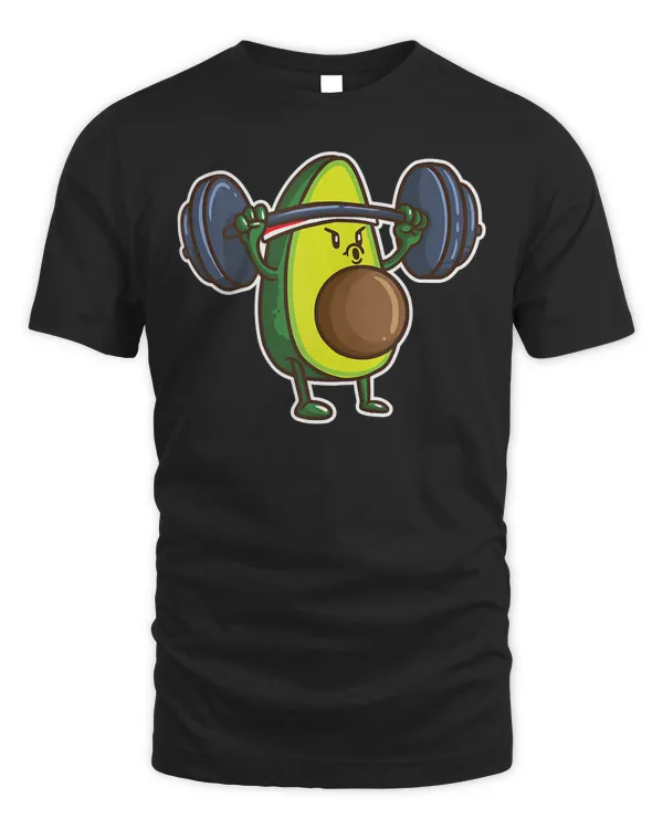 Avocado Powerlifting Weightlifting Gift Gym Food Lover Vegan Tank Top