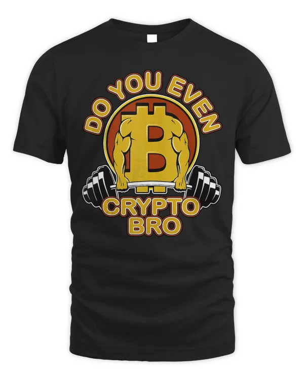 Bitcoin Coin Miner Weightlifting Do You Even Crypto Bro Tank Top