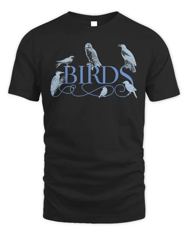 Backyard Bird Watching Watchers Lovers For Birders Word Art T-Shirt