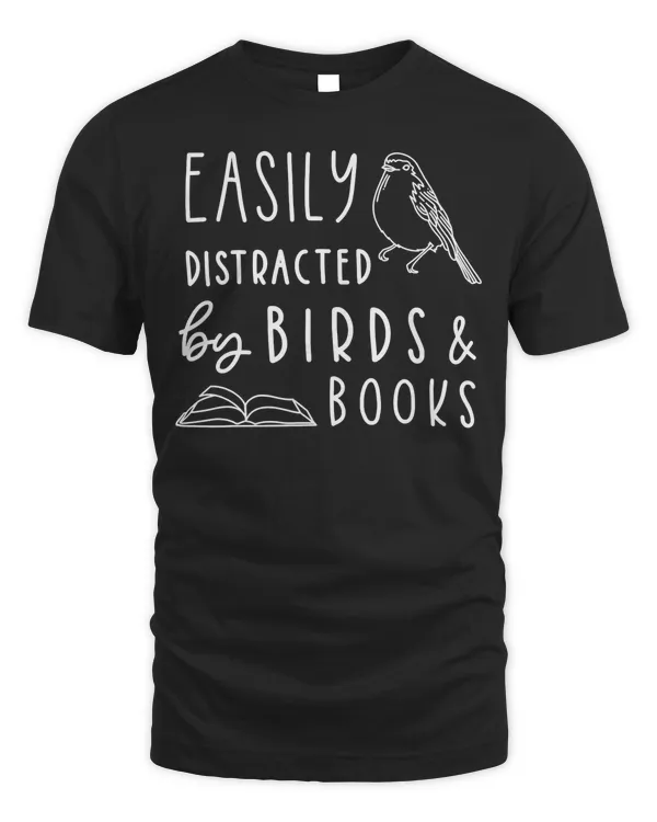 Bird Tshirt, Bird Lover Tshirt, Birds Books Shirt, Bird T-Shirt