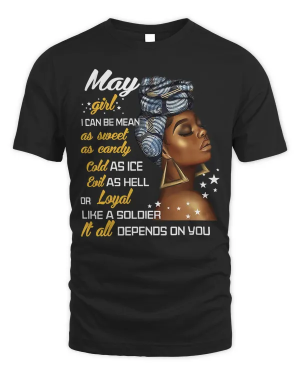 Birthday Gift May Girl Taurus Gemini Women T-Shirt