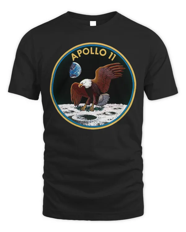 Apollo 11 NASA Space Moon Landing Astronaut Logo T-Shirt