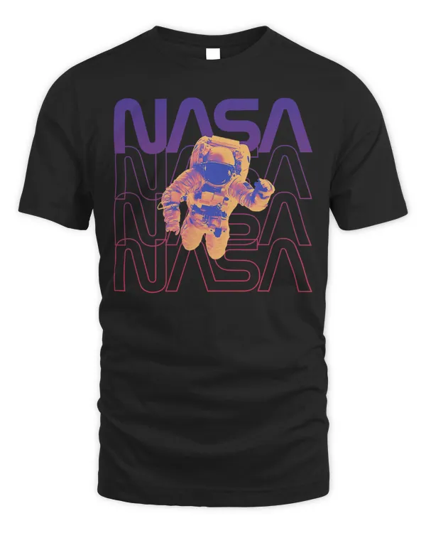 Floating in space NASA tee occupy Mars Astronaut in space T-Shirt