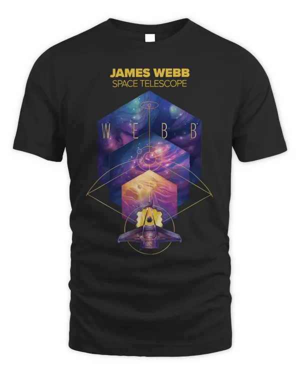 James Webb Space Telescope NASA JWST Mission Poster Pullover Hoodie