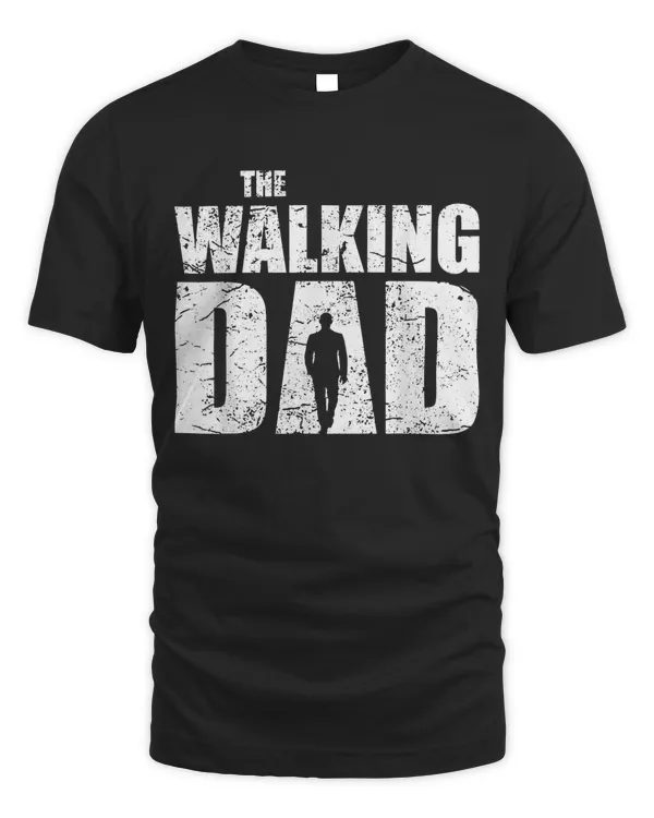 Mens The Walking Dad Father Gifts Man Dead Retro Vintage Men Fun T-Shirt