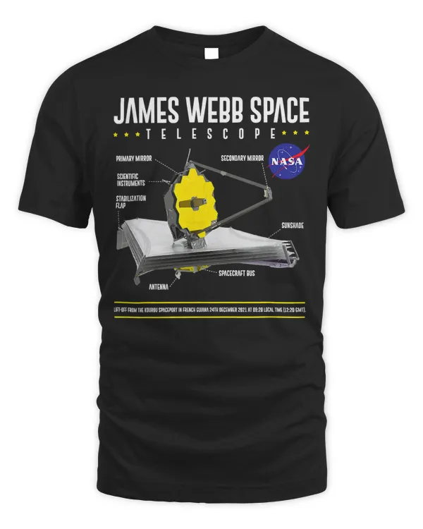 James Webb Space Telescope NASA T-Shirt