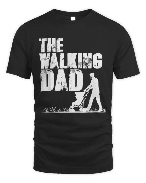 The Walking Dad Funny Father's Day Mouth Guard Mask T-Shirt