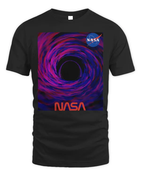 NASA Accretion Disk of Black Hole Glows in New Simulation T-Shirt