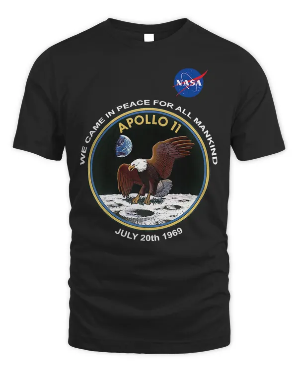 NASA Apollo 11 Moon Landing T Shirt