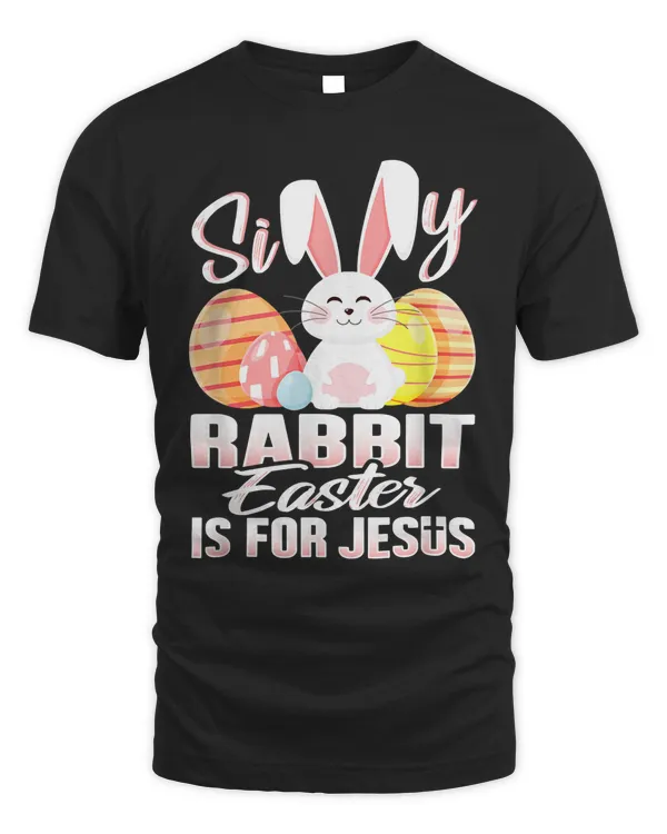 Silly Rabbit Easter Is For Jesus Christian Men Kids Classic T-Shirt