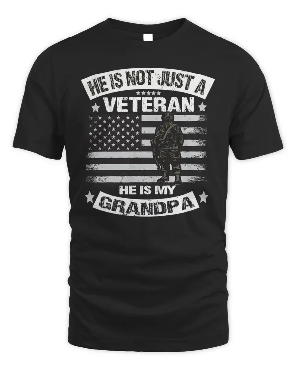 Nice american patriot soldier dad grandpa veterans day 2 t-shirt