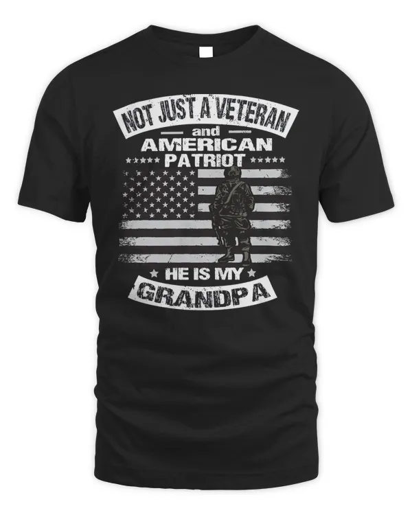 Nice american patriot soldier dad grandpa veterans day 7 t-shirt