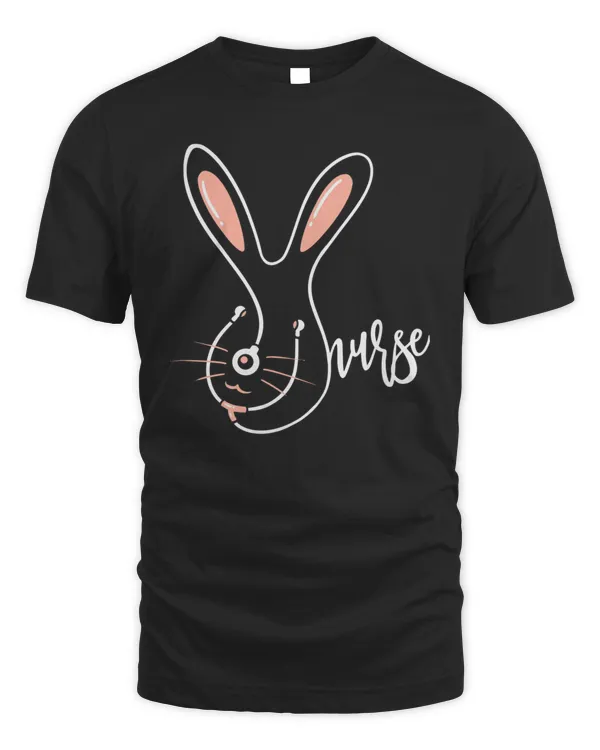 Cute Nurse Appreciation Gift Bunny T-Shirt