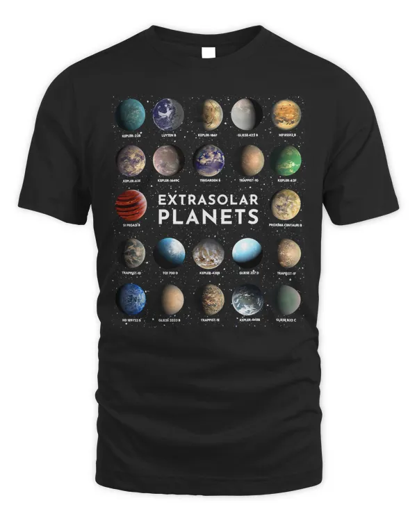 Exoplanet Extrasolar Planet Astronomy Space Astrophysics T-Shirt