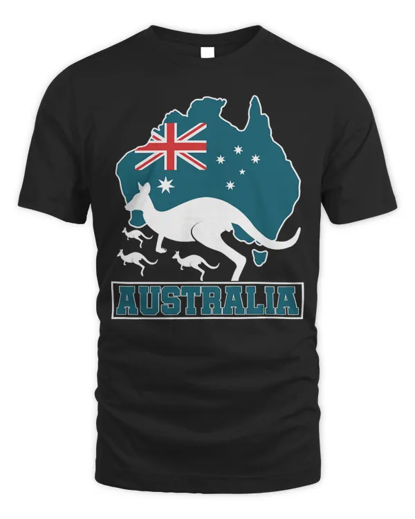 Australian Pride Aussie Gift Kangaroo T-Shirt