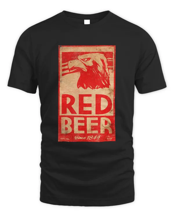 Archer Red Beer Label T-Shirt