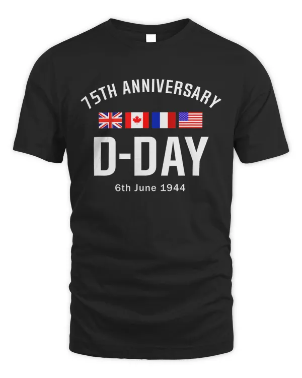 D-Day 75 Year Anniversary TShirt