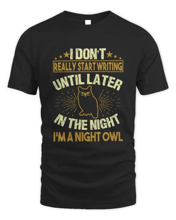 I don't really start writing until later in the night. I'm a night owl-01