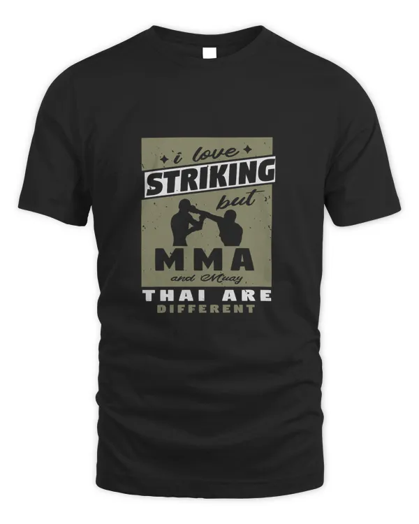 I love striking, but MMA-01