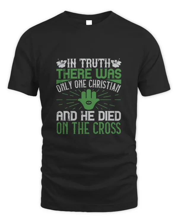 In truth,there was only one christian and he died on the cross-01