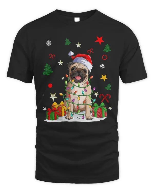 Pug Dog Christmas Dog Christmas Pug Pajama Kids Men Women 142 Pug Dad Pug Mom